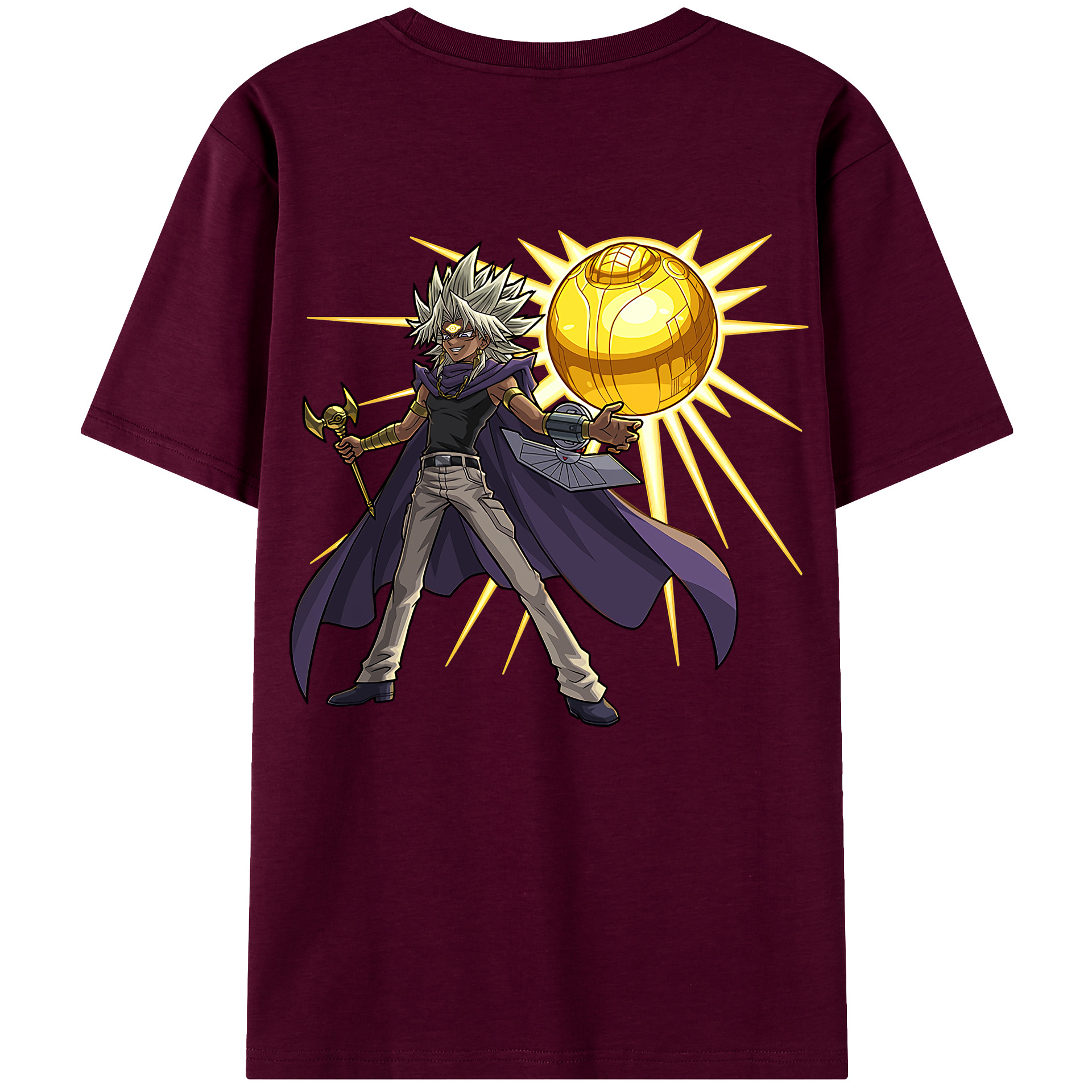 （画像用） 遊☆戯☆王 Yu-Gi-Oh! レディース半袖Tシャツ(バックプリント)